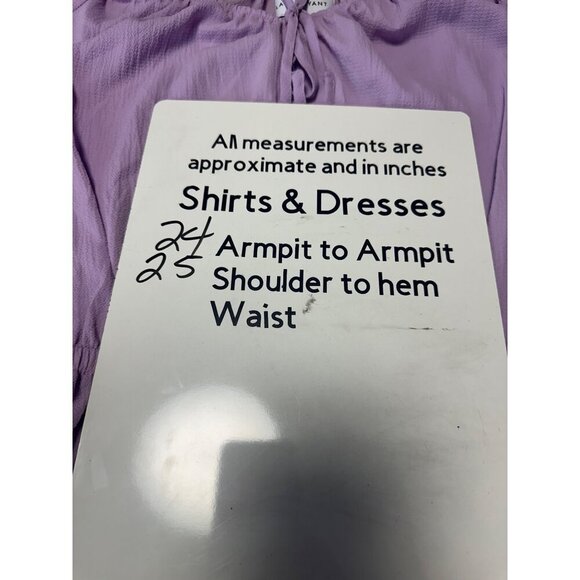 Beauticurve by Lane Bryant Long Sleeve Peplum Waist Crepe Blouse Size 20 - Picture 8 of 9